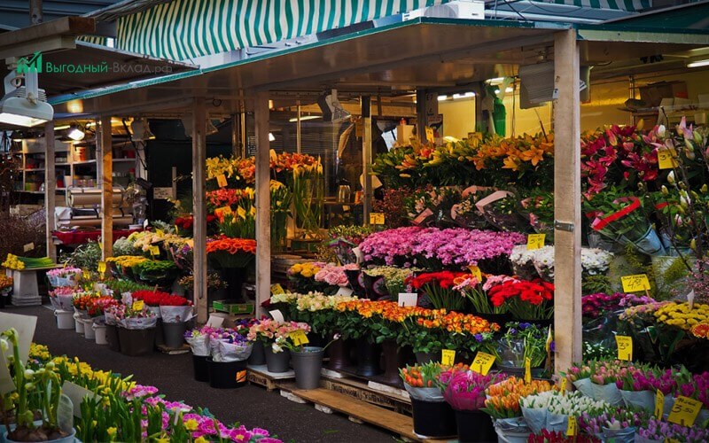 Доклад по теме Открытие цветочного магазина